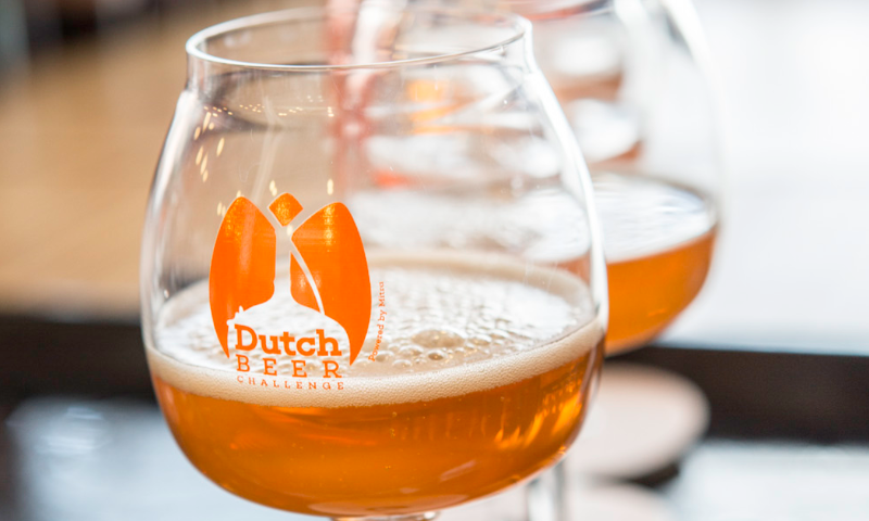 Dutch Beer Challenge glas met bier